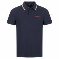 BEN SHERMAN Twin Tipped Herren Polo-Shirt 0076270-DARK NAVY