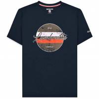 Lambretta Vintage Print Heren T-shirt SS1010-NAVY