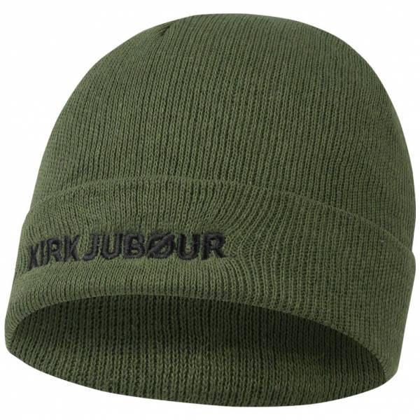 KIRKJUBØUR® "Nivis" Beanie Wintermütze grün