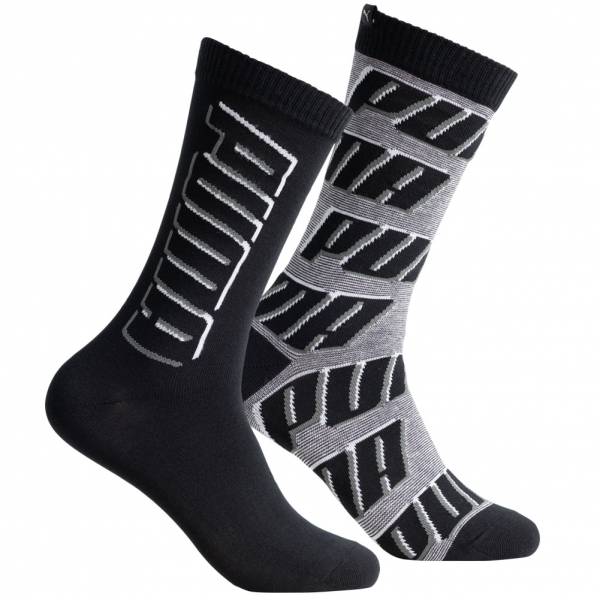 PUMA All Over Logo 2 Paar Socken 291001001-200