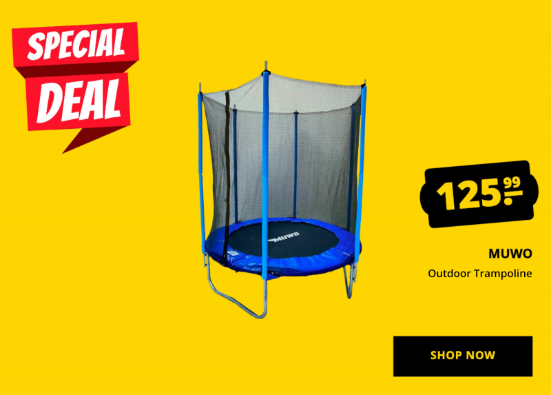 MUWO Outdoor Trampoline only 125,99 €!