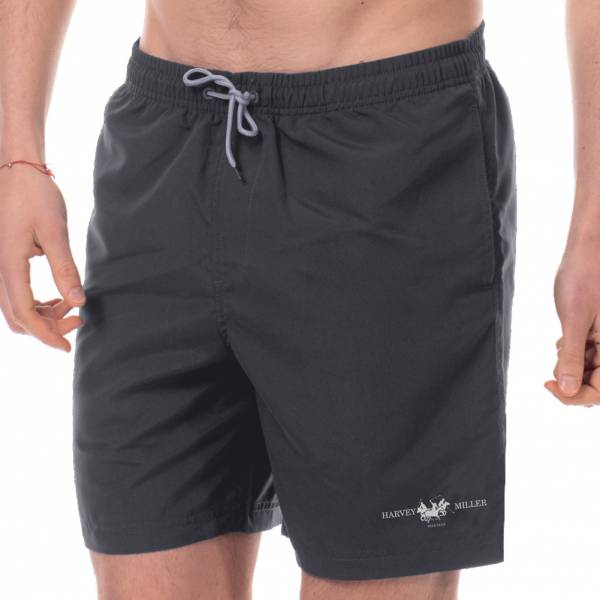 Harvey Miller Polo Club Herren Badeshorts HRM4507 Ebony