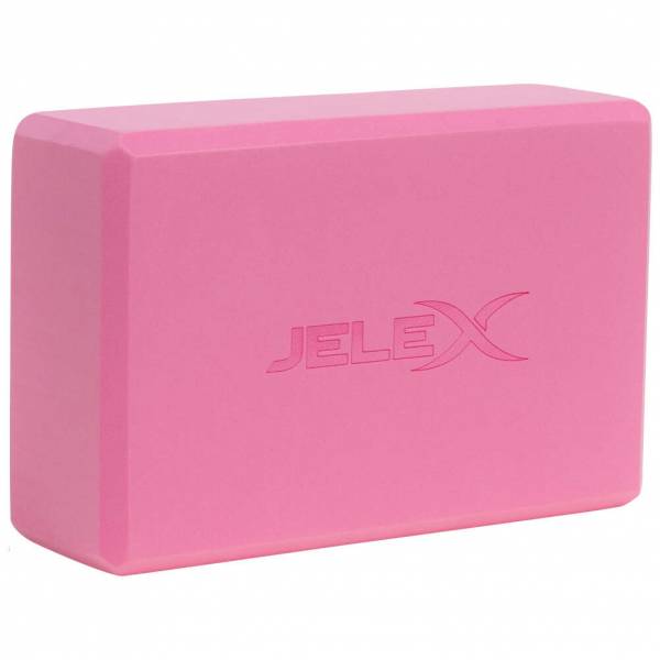 JELEX Relax Blok do jogi i fitnessu różowy