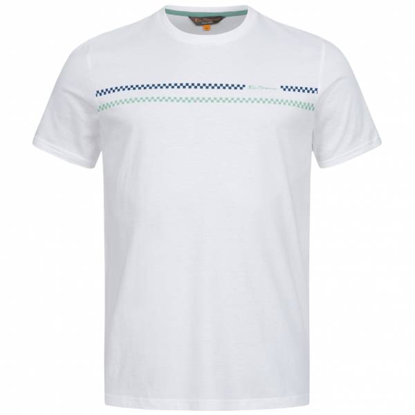 BEN SHERMAN Hommes T-shirt 0062823-010 Blanc