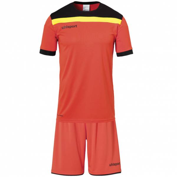 Uhlsport Offense 23 Tenue de gardien de but à manches courtes Maillot avec short 100520414