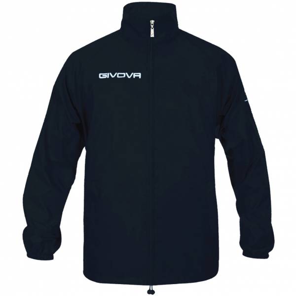 Givova Veste de pluie Rain Basico bleu marine