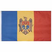 Moldawien Flagge MUWO 