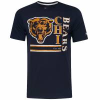 Chicago Bears NFL Nike Triblend Logo Mężczyźni T-shirt NKO7-10DX-V7J-8P1