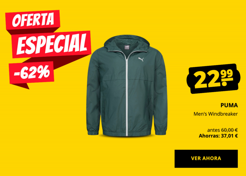 PUMA Men's Windbreaker solo 22,99 €