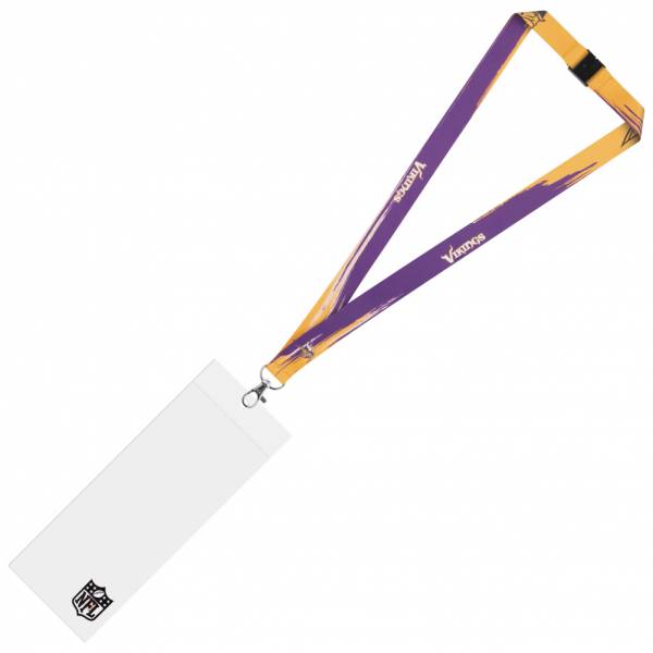 Minnesota Vikings NFL Cordon tour de cou pour supporter avec porte-badge LYNNFPAINTMV