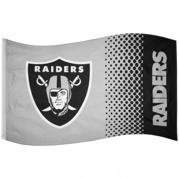 Oakland Raiders NFL Fahne Fade Flag FLG53NFLFADEOR