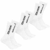 Billabong Unisex Crew Tennis Socks 3 Pairs white BG-01 CREW