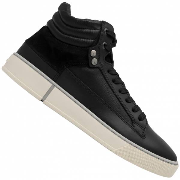G-STAR RAW RAVOND Mid Basic Denim Herren Sneaker 2242 005710 BLK