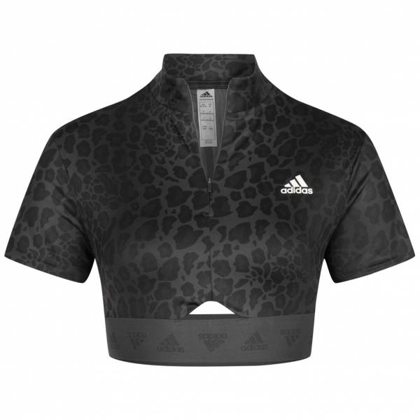 adidas Hyperglam Zip Women Crop Top HM8643