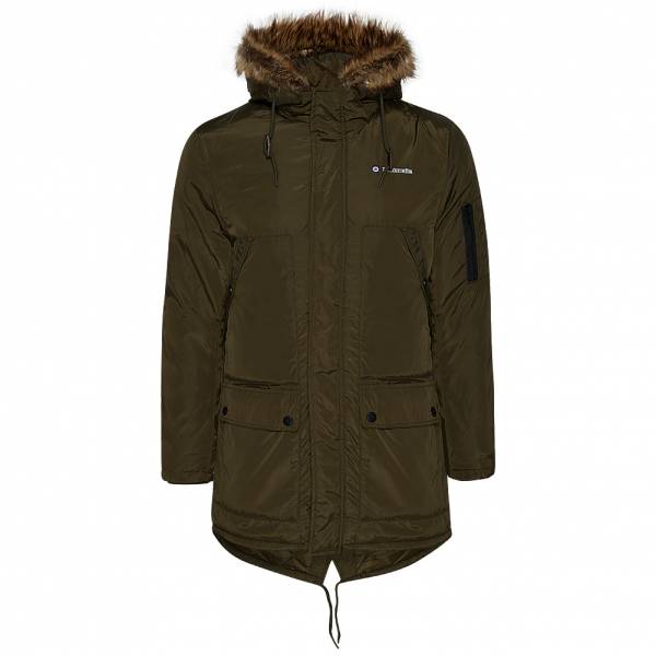 Lambretta Hommes Parka d'hiver Veste LM3175-Kaki
