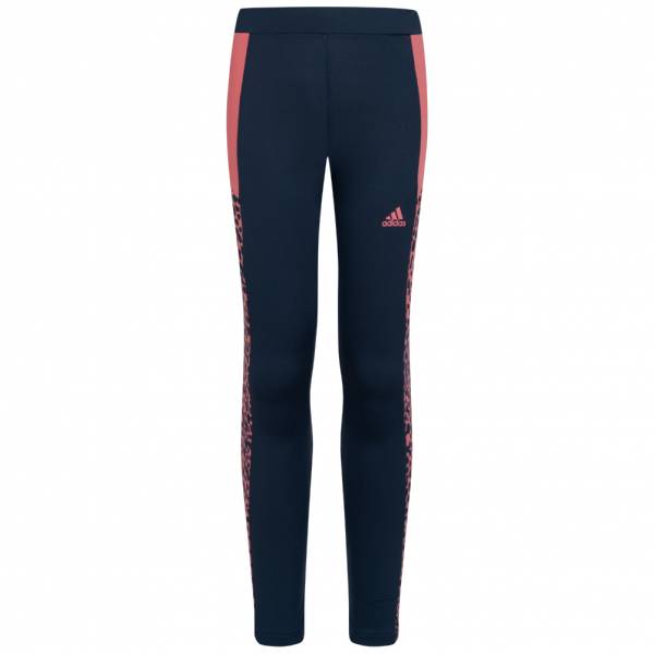 Adidas Designed To Move Leopard Dziewczynki Legginsy GN1449