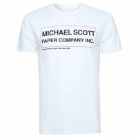HET KANTOOR Scott Paper Heren T-shirt UNMTS022WHT