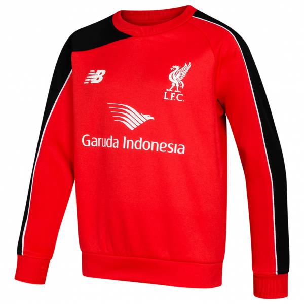FC Liverpool New Balance Kinder Trainings Sweatshirt WSTJ554-HRD
