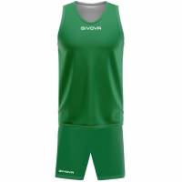 Givova Conjunto de baloncesto reversible KITB03-1303