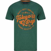 Tokyo Laundry Pitcher Herren T-Shirt 1C18176 Green Grindle