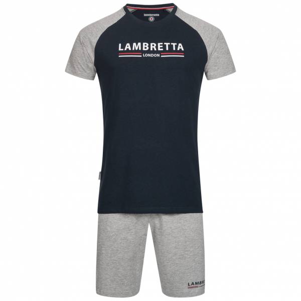 Lambretta Herren Loungewear Set 2-teilig SS7024-NVY/G/MAR