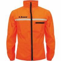 Zeus K-Way Men Reflective Running Jacket orange