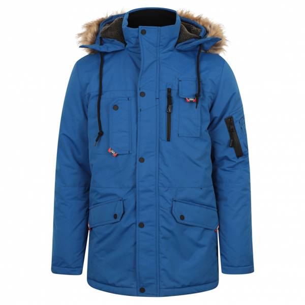 Tokyo Laundry Nicklas Herren Parka Winterjacke 1J11337R Olympian Blue