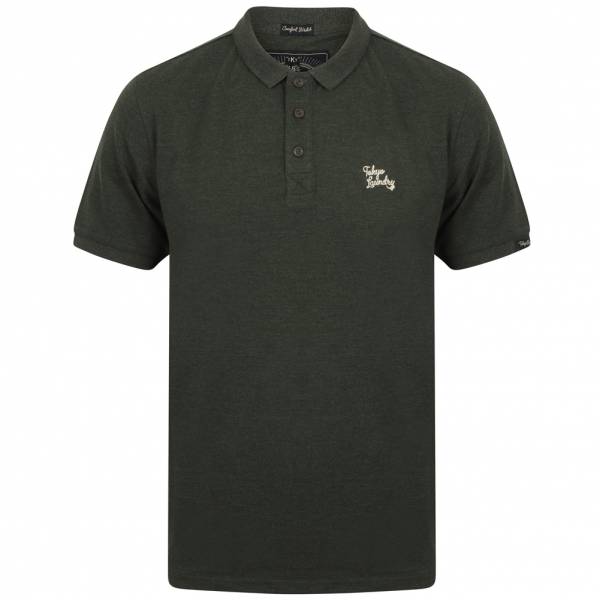 Tokyo Laundry Kuusamo Herren Polo-Shirt 1X11517A Deep Forest