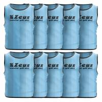 Zeus 10er-Pack Trainingsleibchen Sky