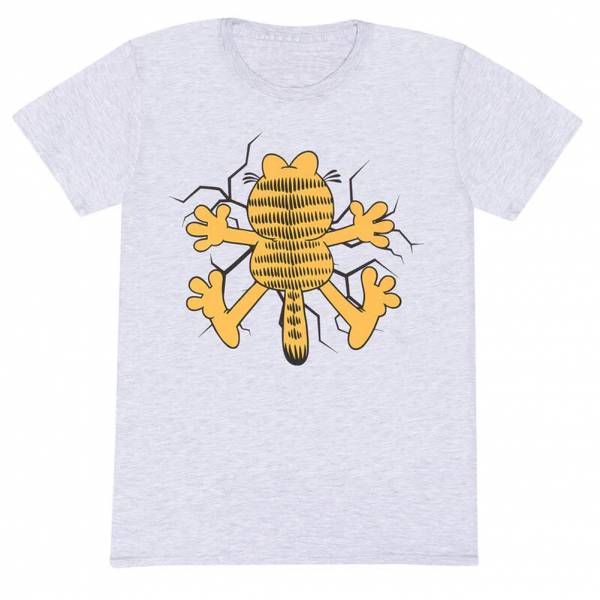 Garfield Wall Smash Men T-shirt GAR06438TSC