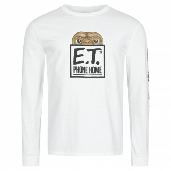 E.T Der Außerirdische Herren Langarmshirt UNMLT079WHT