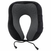 Bench Deluxe Memory Travel Cuscino cervicale N2-Nero