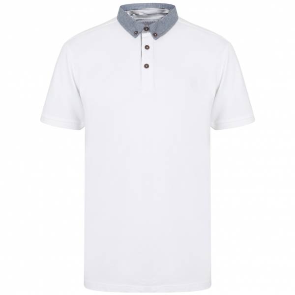 Kensington Union Herren Polo-Shirt 1X12569 Bright White