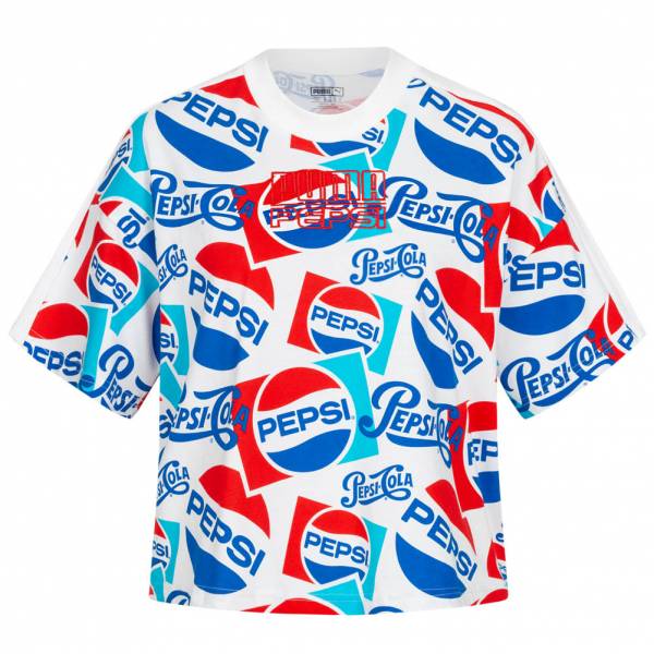 PUMA x Pepsi Damen Graphic Crop Top Shirt 579272-01