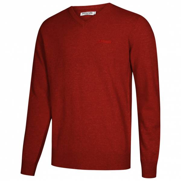 Lambretta Lambswool Sweater Herren Lammwolle Sweatshirt RWIK0045-RUST