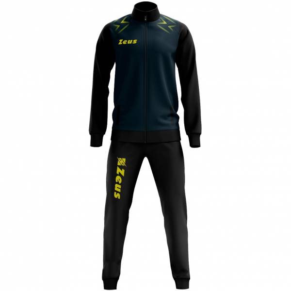 Zeus Easy Herren Trainingsanzug dunkelblau gelb