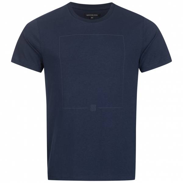 BORIS BECKER Mężczyźni T-shirt premium 21WBBMTST00002-NAVY