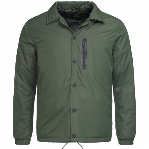 BRAVE SOUL Sanchez Popper Coach Herren Jacke MJK-SANCHEZ Khaki