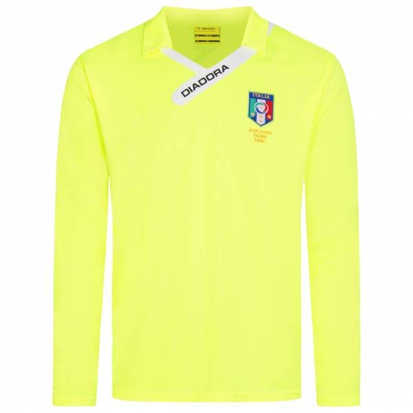 Italie AIA Diadora Hommes Maillot d'arbitre d'entraînement à manches longues 102.158819-97015