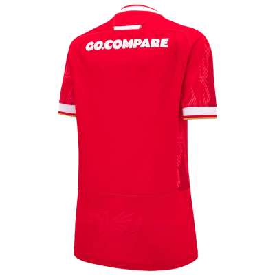 Maillot NIORT STADE NIORTAIS rugby rouge MACRON shirt M