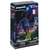 PLAYMOBIL® France football player with goal wall 71123