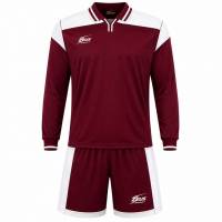 Zeus Kit Hermes Trikot-Set 2-teilig granata/bianco/nero