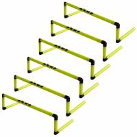 Zeus Ostacoli per gli allenamenti altezza 20 cm Set da 6