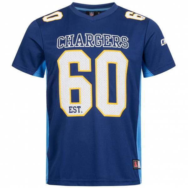 Los Angeles Chargers Majestic Athletic Moro Uomo NFL T-shirt per tifoso MSD2705NI