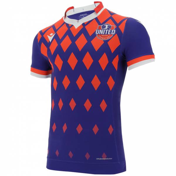 United Volleys Frankfurt macron Body Fit Hommes Maillot domicile 58195636
