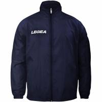 Legea Italia Teamwear Chubasquero azul marino