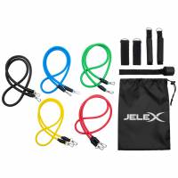 JELEX Resistance Fitness Tubes Set 11 pieces.