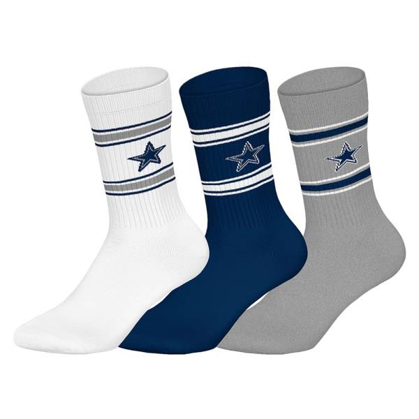 Dallas Cowboys NFL Unisex Crew Socken 3 Paar 22300001-3588