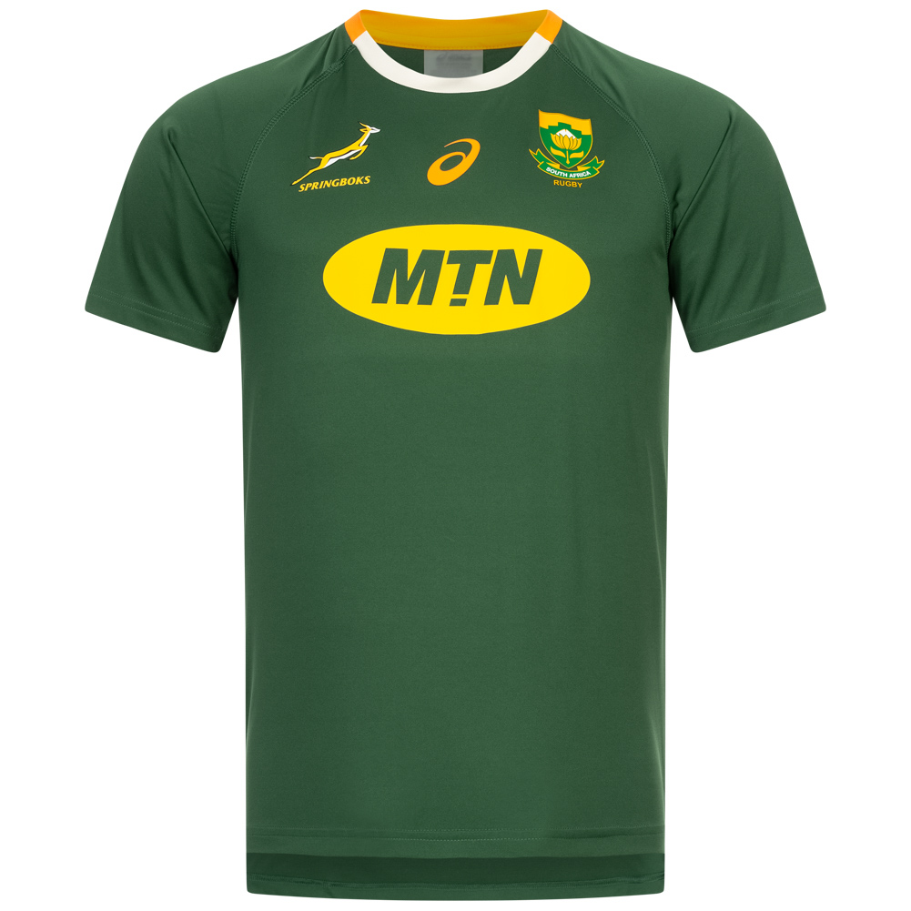 Maillot Rugby Homme Afrique Du Sud Domicile Coupe Du Monde 