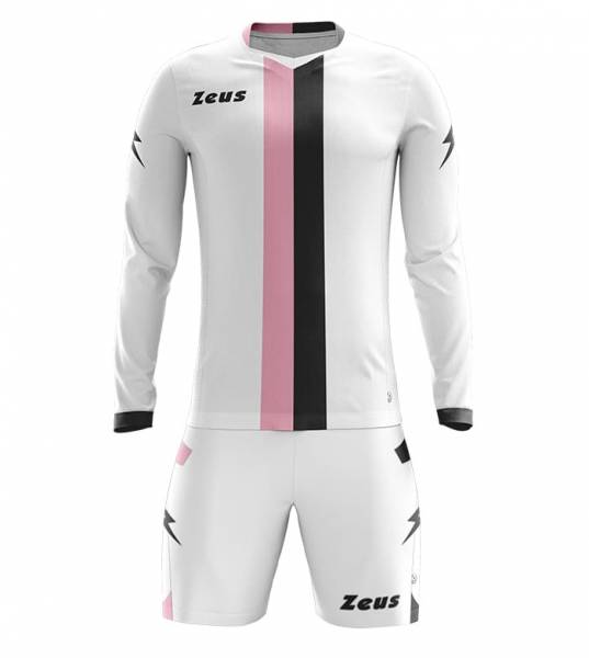 Zeus Kit B-Nario Heren Voetbaltenue 2-delig nero/roze